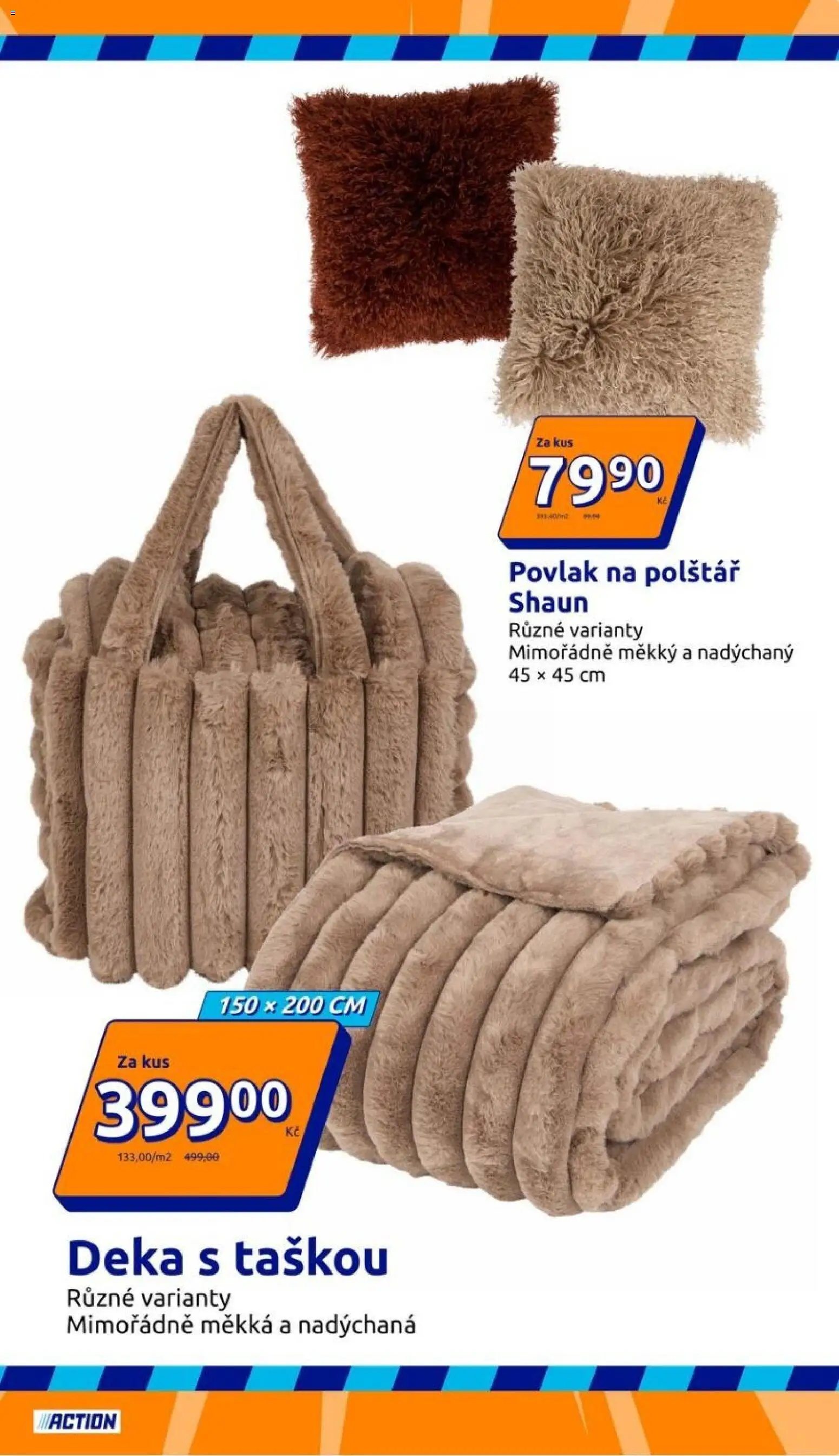 Action leták od 30.09.2026 | Strana: 11 | Produkty: Povlak na polštář, Deka, Polštář