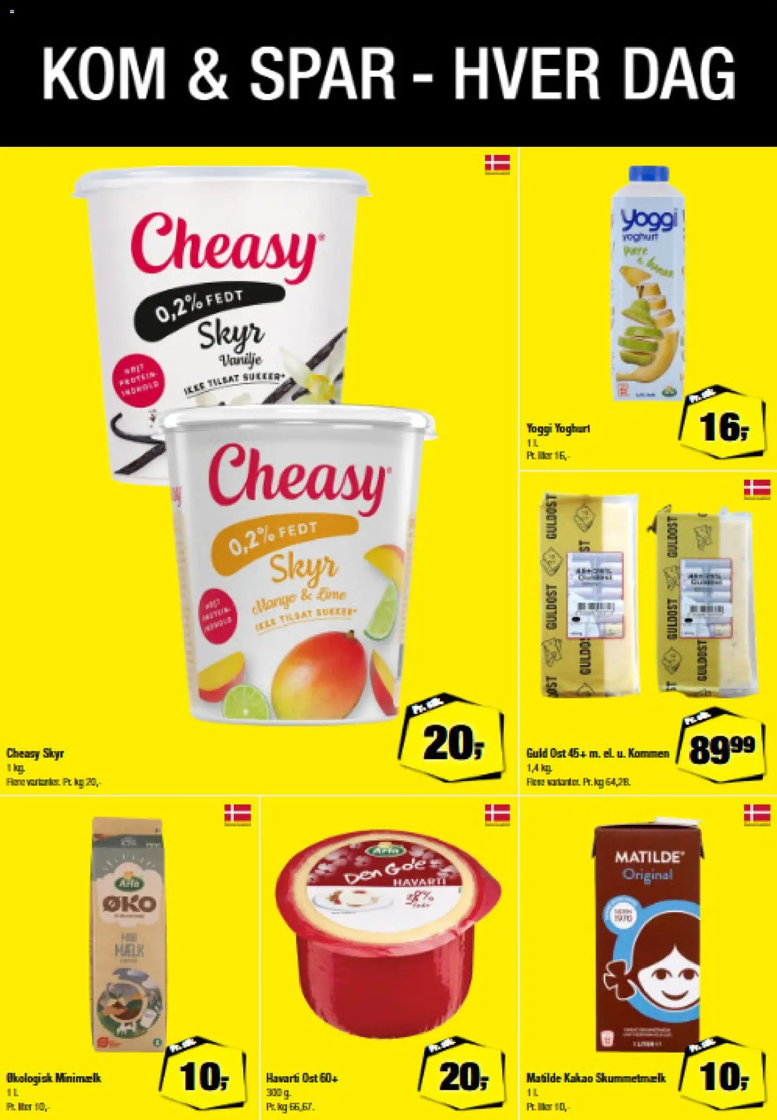 Calle tilbudsavis – gyldig fra 24/06/2026 | Side: 2 | Produkter: Mælk, Ost, Yoghurt, Skyr