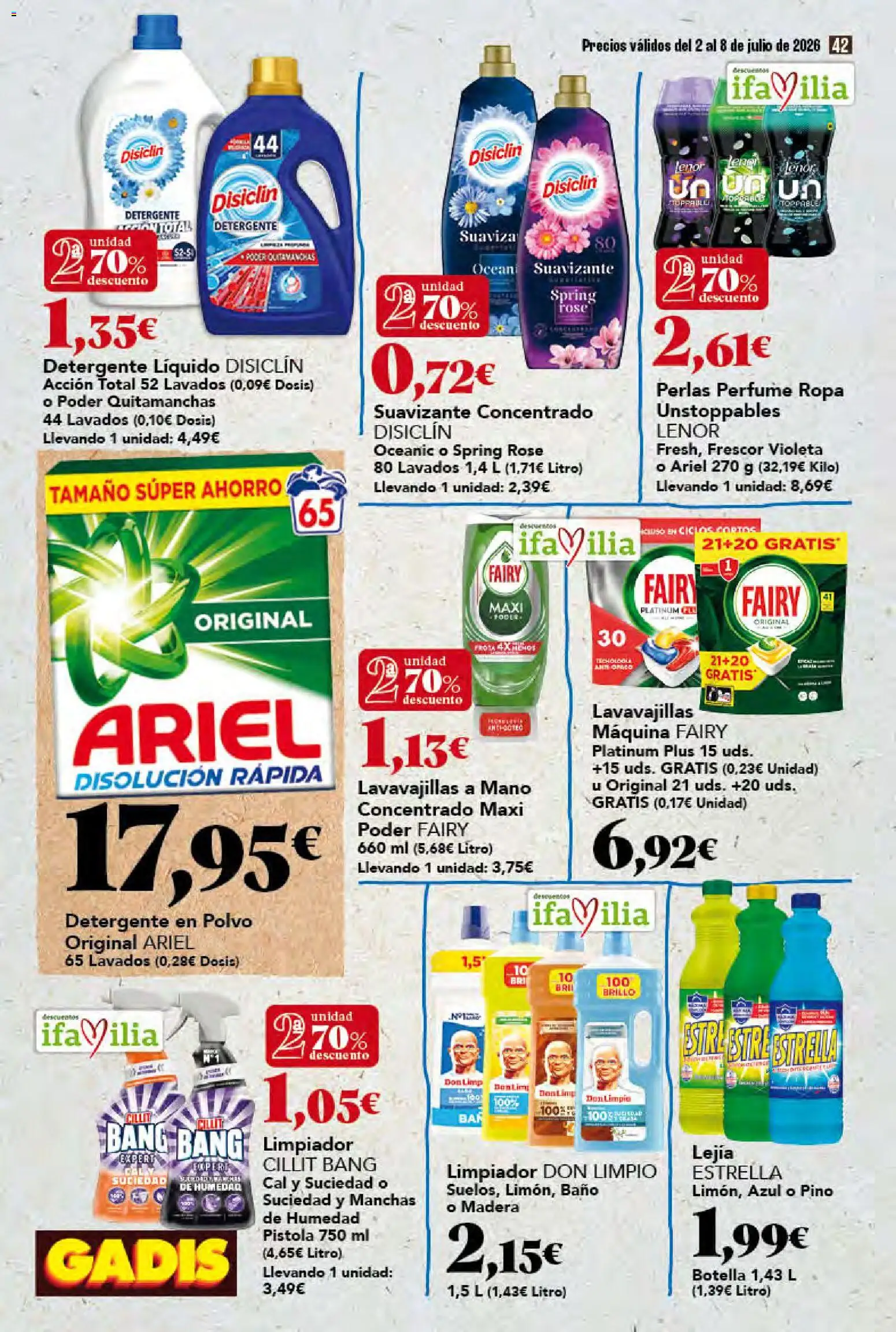 Gadis folleto │ válido desde el 02/07/2026 | Página: 42