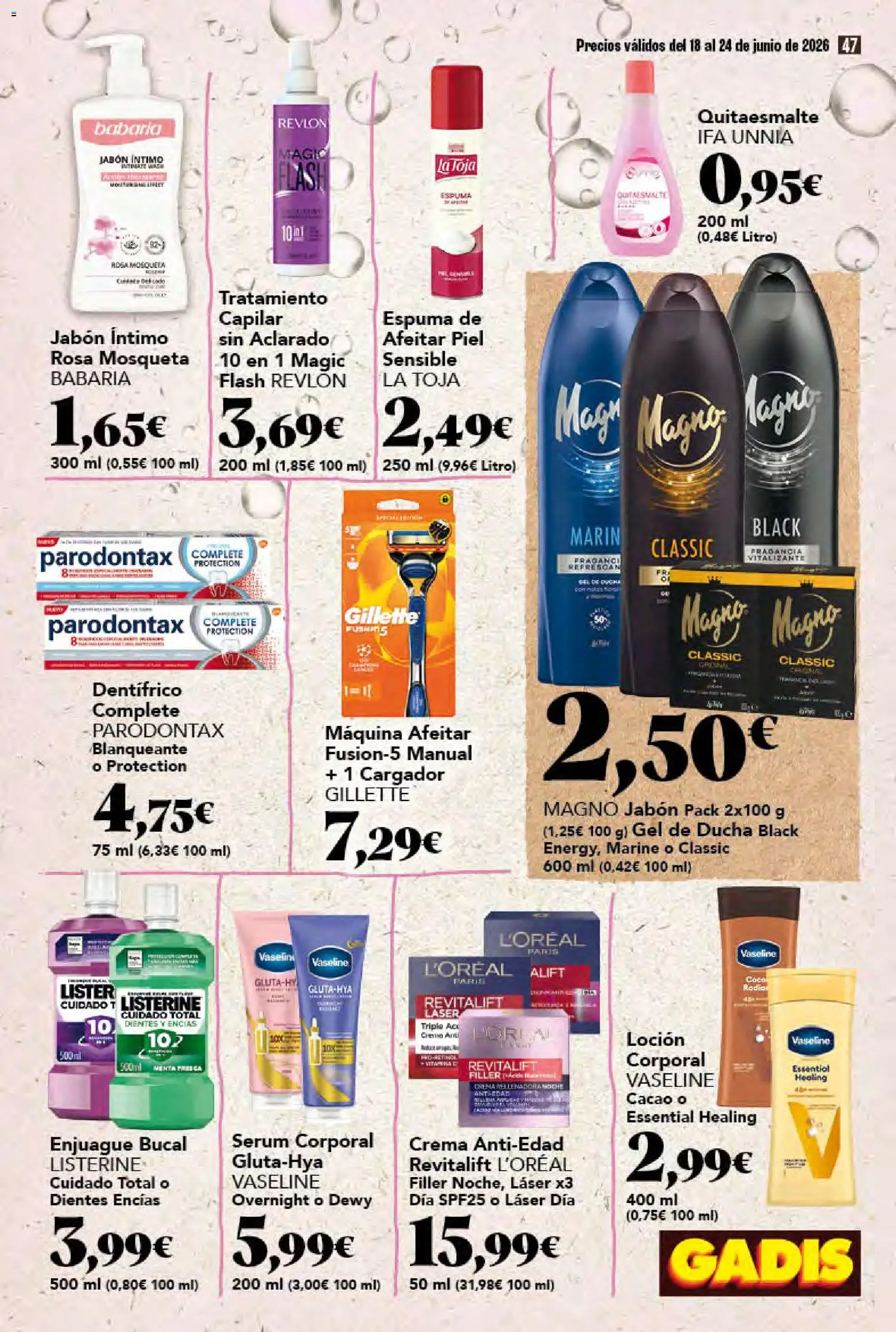 Gadis folleto │ válido desde el 18.06.2026 | Página: 47