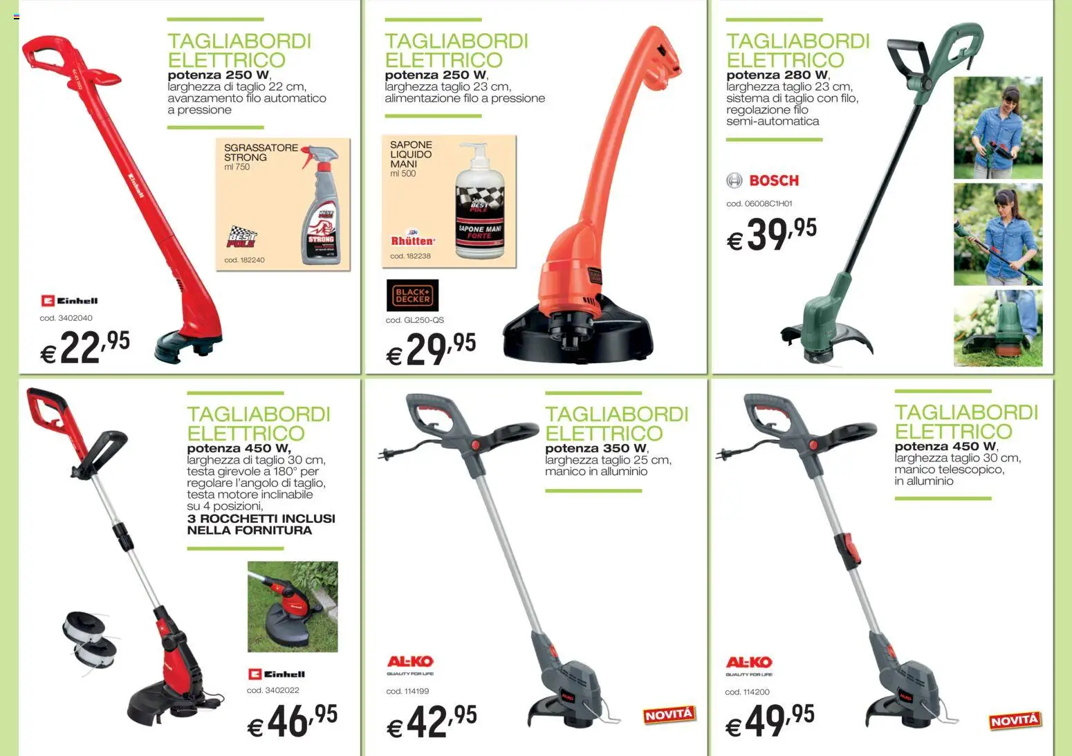 Volantino Brico OK del 05/03/2026 | Pagina: 2 | Prodotti: Sapone, Sgrassatore, Taglio, Alluminio