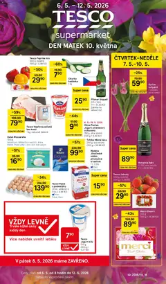 Náhled letáku Tesco leták - Supermarket od 06.05.2026