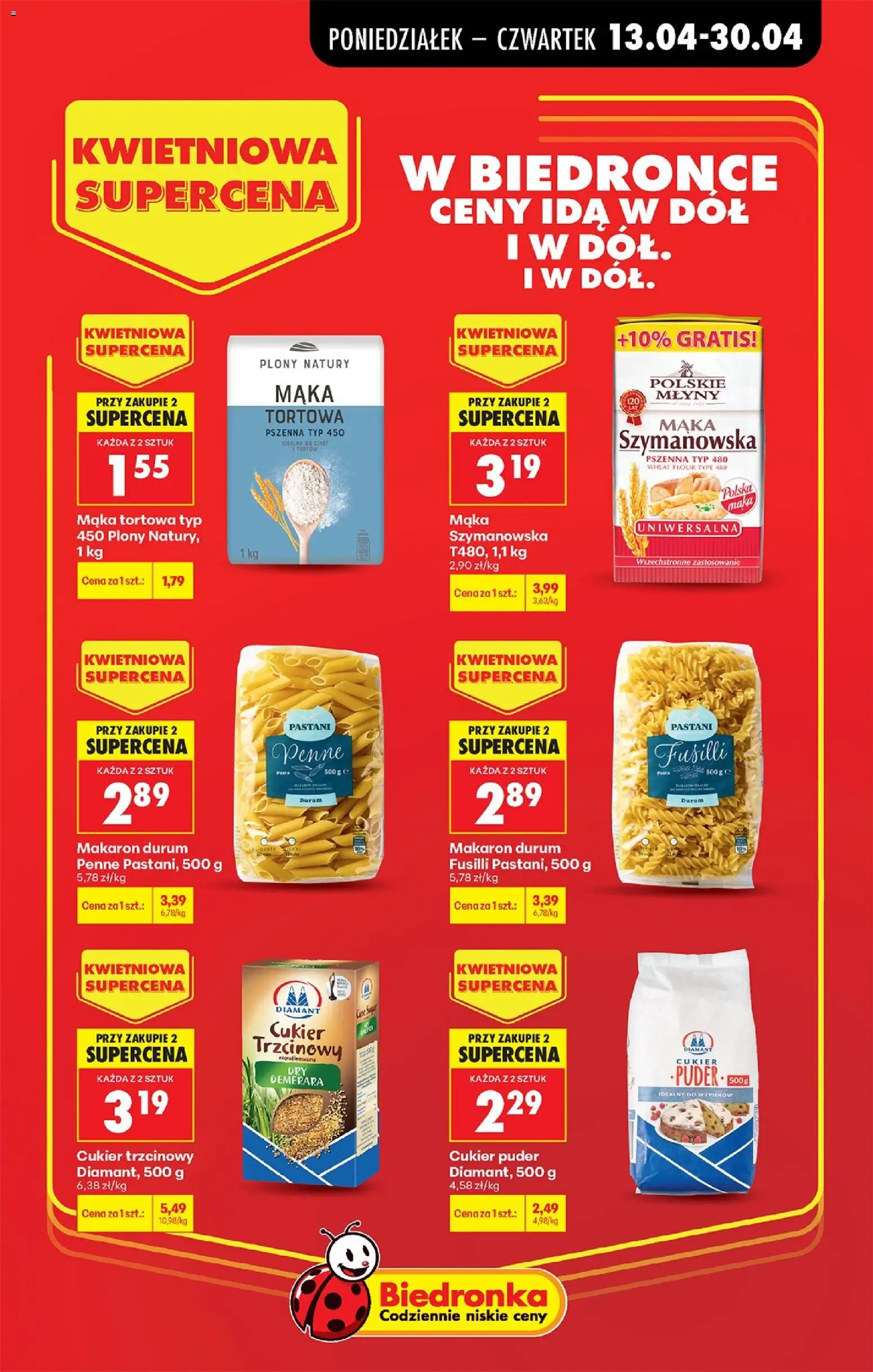 Biedronka Polsko leták od 13.04.2026 | Strana: 51 | Produkty: Penne