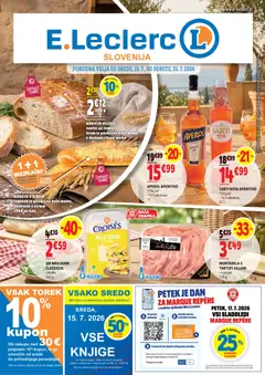 E.leclerc katalog akcije – veljaven od 15.07.2026