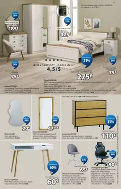 Jysk - Prévisualisation de Jysk catalogue valide à partir de 24/06/2026 | Page: 11 | Produits: Chaise gaming, Lit, Matelas, Cadre