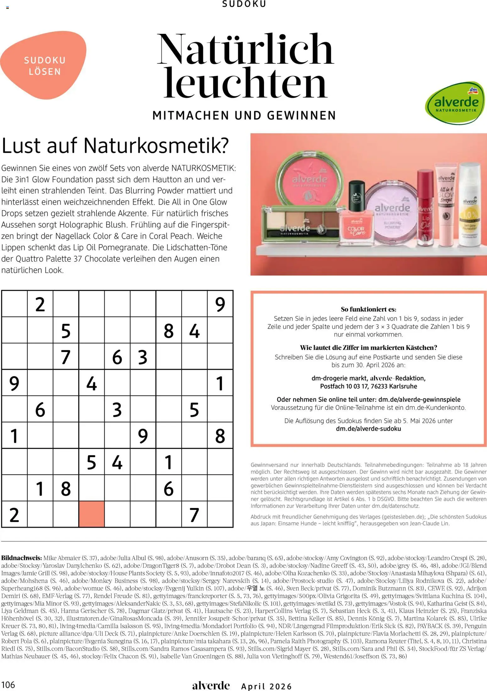 dm drogerie Prospekt 	 – gültig ab 01.04.2026 | Seite: 106 | Produkte: Grill, Coral, Nagellack, Foundation