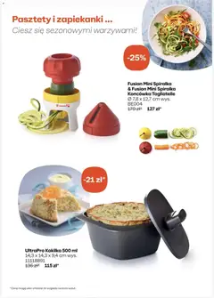 Pogląd oferty "Tupperware Katalog" - ważna od 01.05.2026 | Strona: 4 | Produkty: Zapiekanki, Tagliatelle