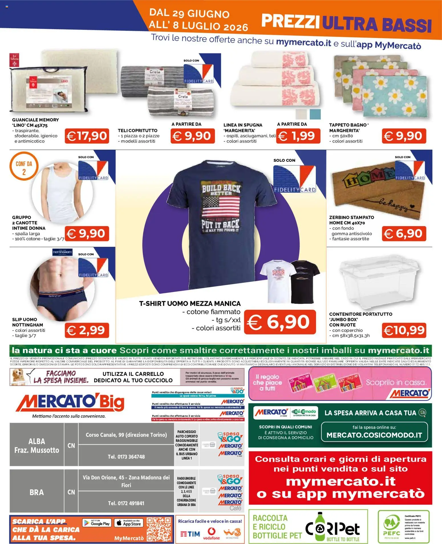 Volantino Mercatò del 29/06/2026 | Pagina: 4 | Prodotti: The, Stampa, Bagno, Guanciale
