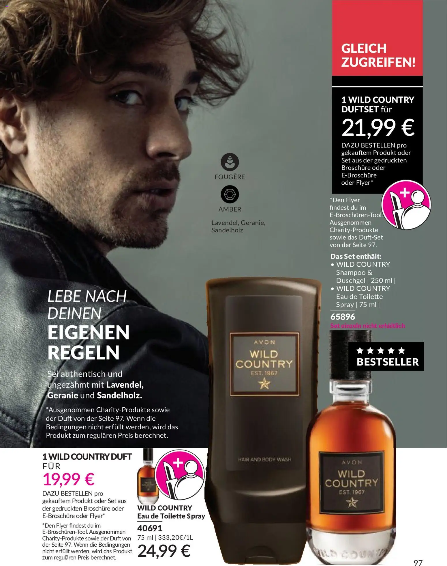 AVON Katalog Mai 2026 – gültig ab 01.05.2026 | Seite: 111 | Produkte: Toilette, Eau de Toilette, Shampoo, Duschgel
