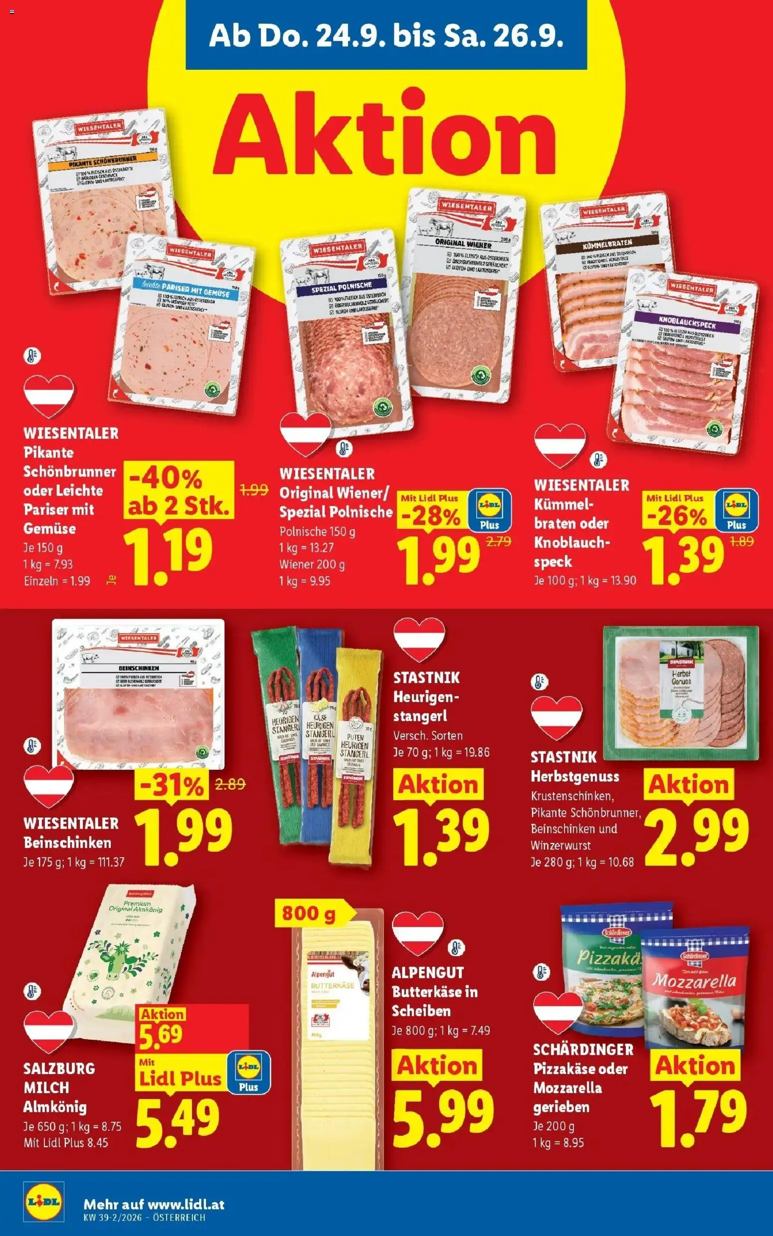 Lidl Flugblatt - Jenbach ab 24.09.2026 - Angebote ab donnerstag | Seite: 16