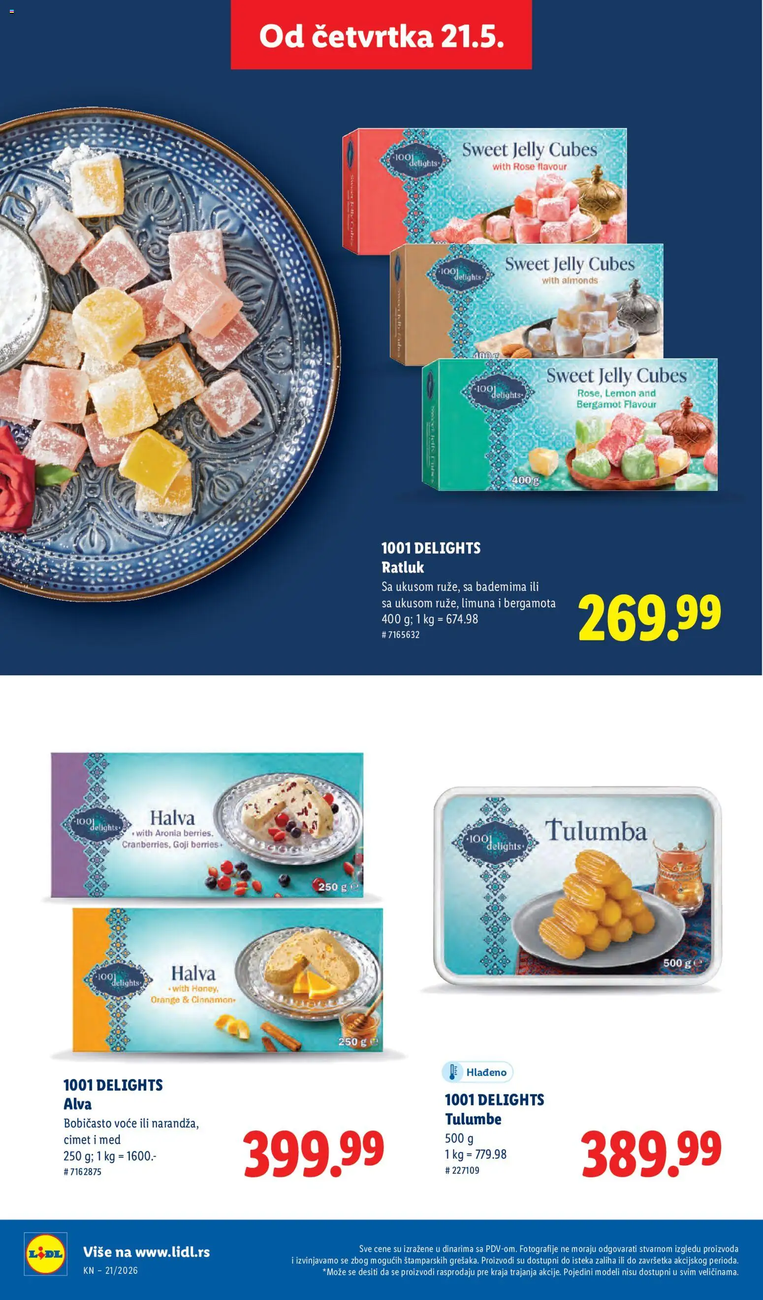 Lidl katalog - važi od 21.05.2026 | Strana: 62 | Proizvode: Ratluk, Med