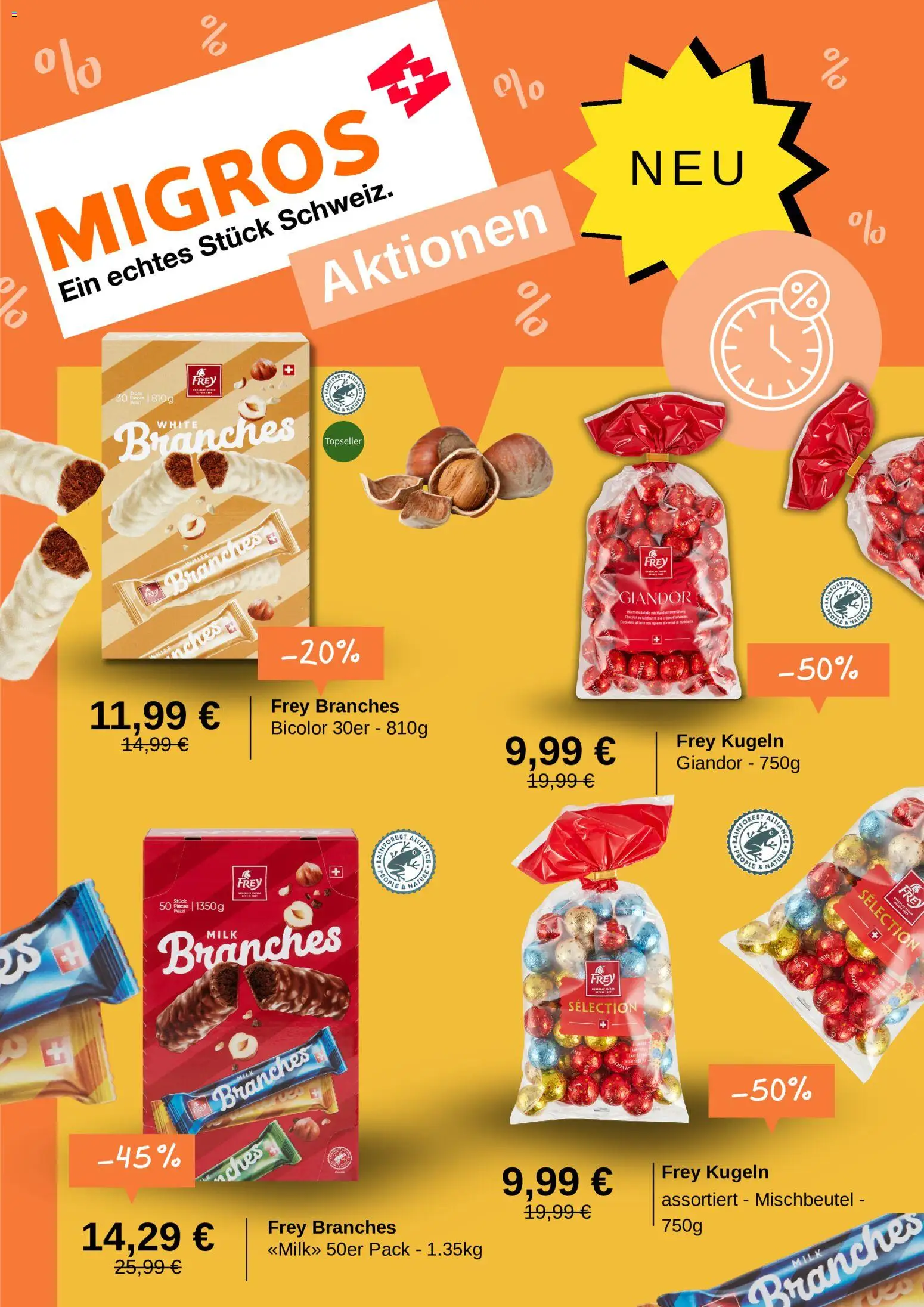 Migros Prospekt – gültig ab 11.08.2026 | Seite: 1