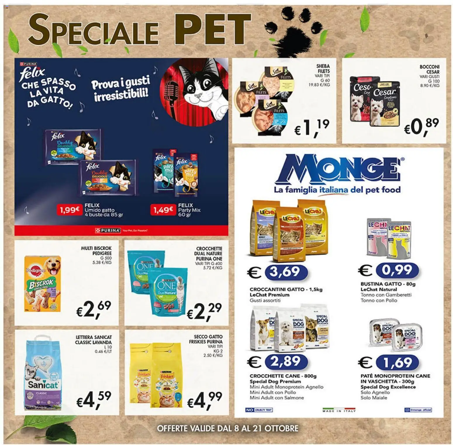 Volantino Coal del 08/10/2026 | Pagina: 23 | Prodotti: Maiale, Crocchette, Agnello, Gamberetti