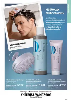Oriflame-mainoslehti voimassa 13.05.2026 alkaen | Sivu: 135 | Tuotteet: Shampoo, Kuorinta