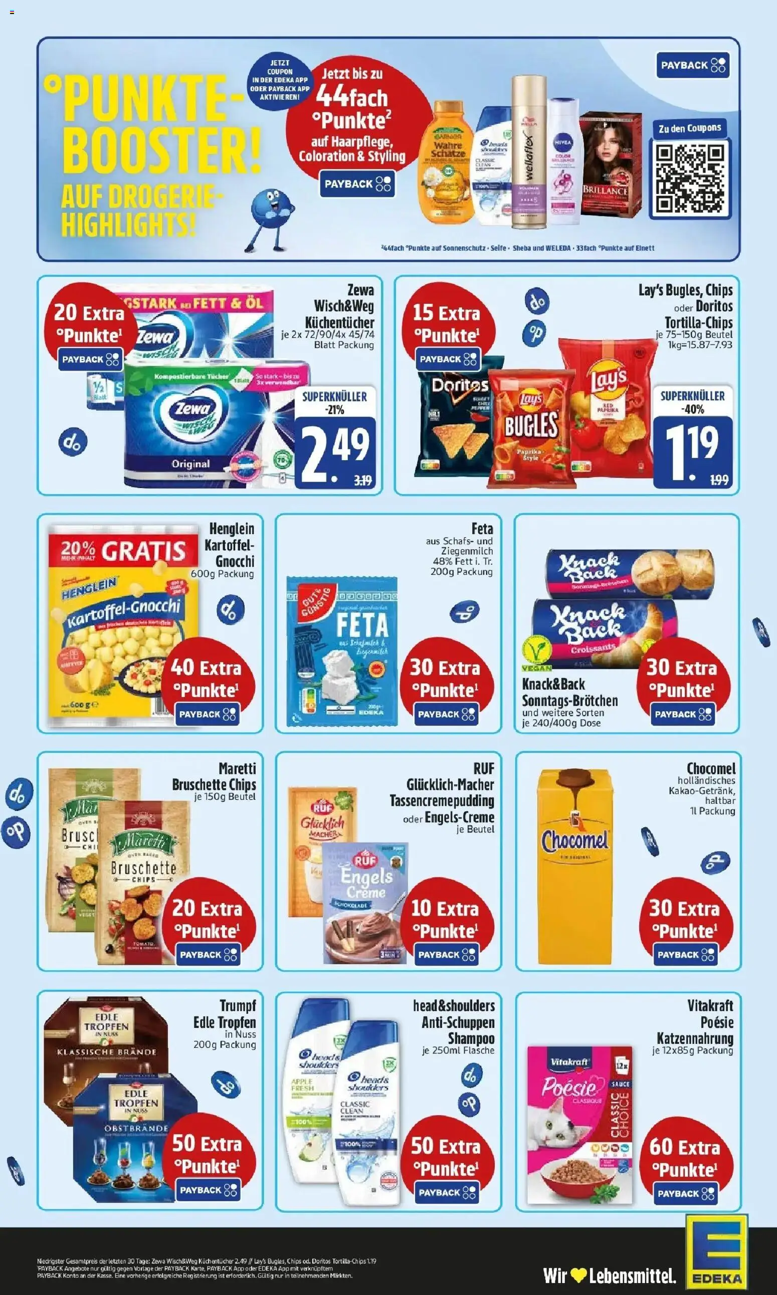 Edeka Prospekt Neusäß-Steppach (ab 12.10.2026) » Angebote Online | Seite: 2 | Produkte: Zewa, Creme, Paprika, Chocomel