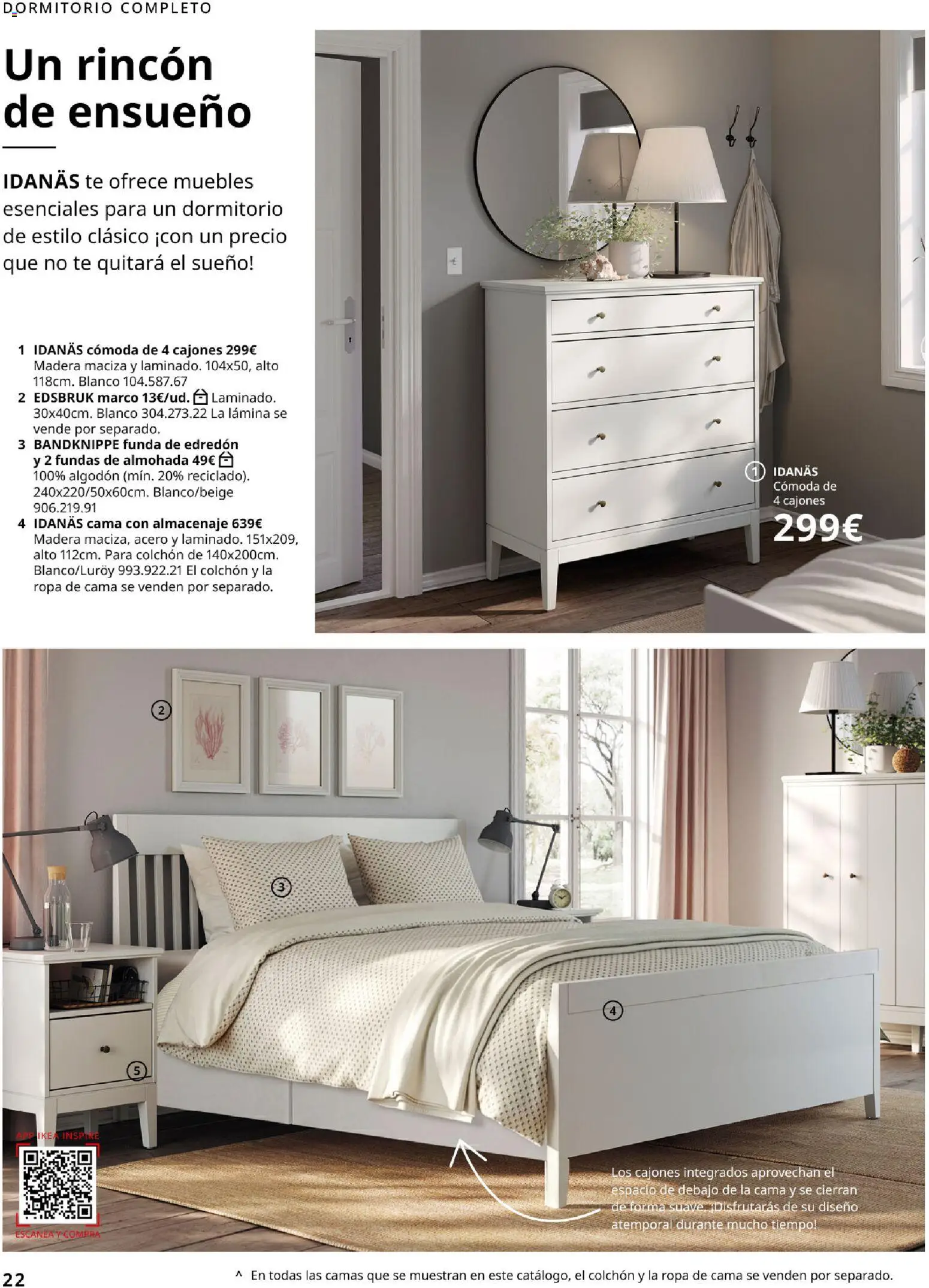 IKEA - Domitorios │ válido desde el 01/09/2026 | Página: 22 | Productos: Ropa, Funda, Ropa de cama, Algodón