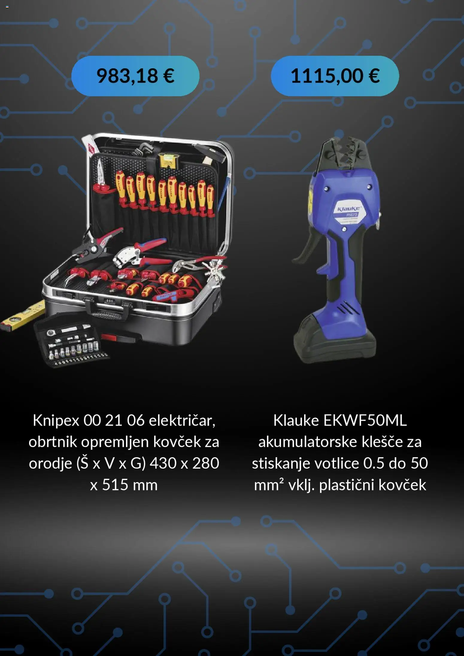 Novi Conrad katalog ponudbe – veljaven od 11.06.2026 | Stran: 3 | Izdelki: Orodje, Kovcek