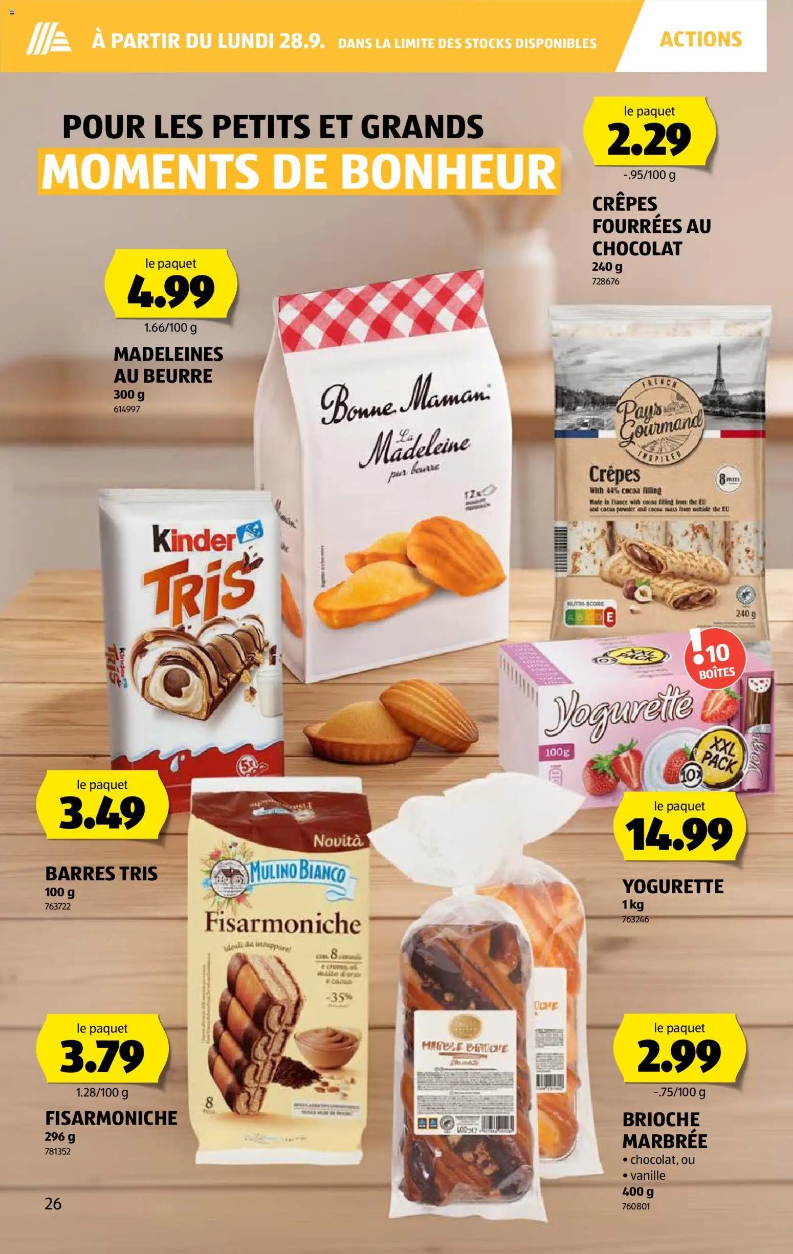 Aldi aktionen FR – gültig ab 24.09.2026 | Seite: 26