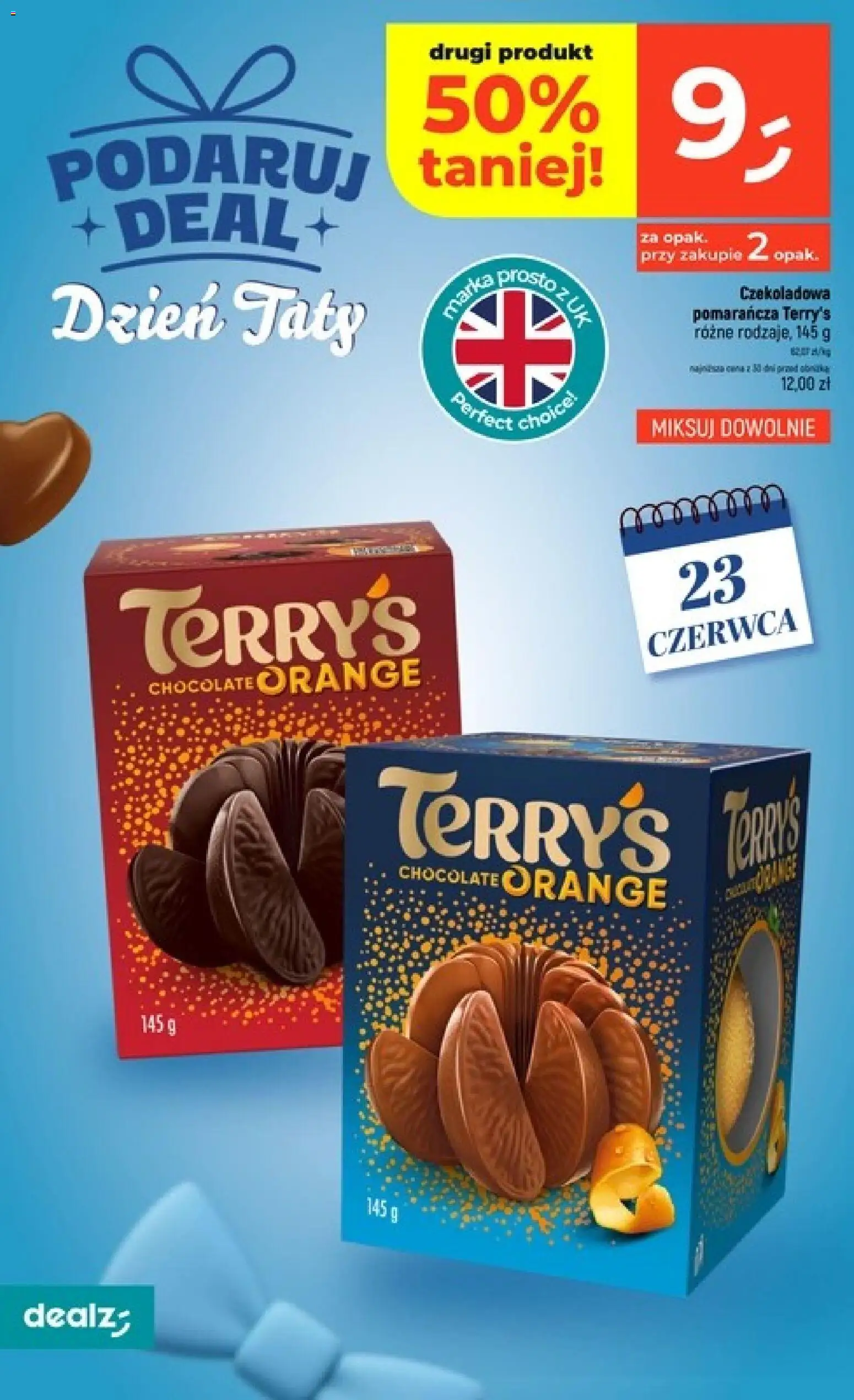 Dealz gazetka - Dzień Taty od 18.06.2026 | Strona: 4 | Produkty: Czekoladowa