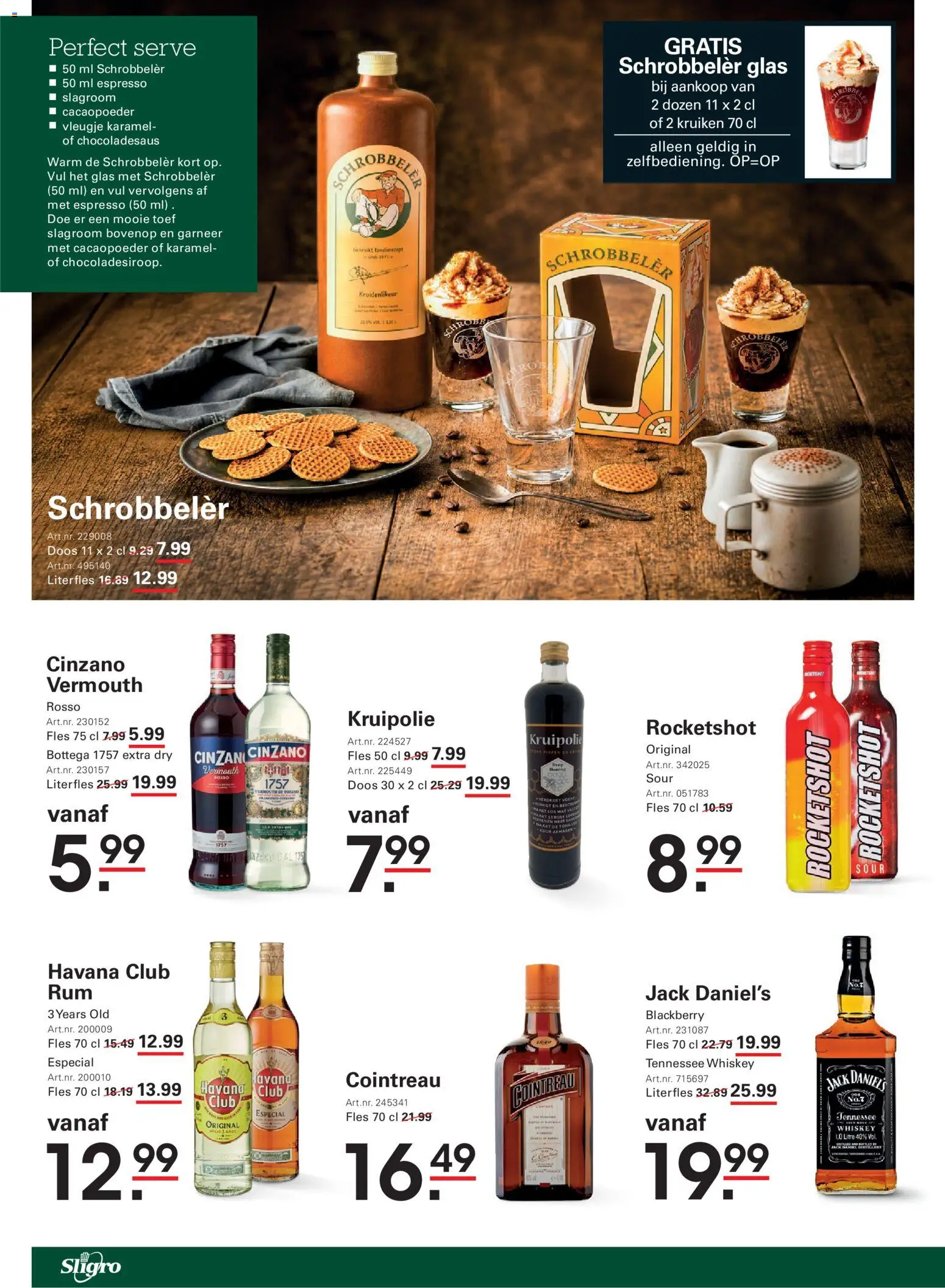 {H1} | Pagina: 78 | Producten: Havana, Slagroom, Kruidenlikeur, Glas