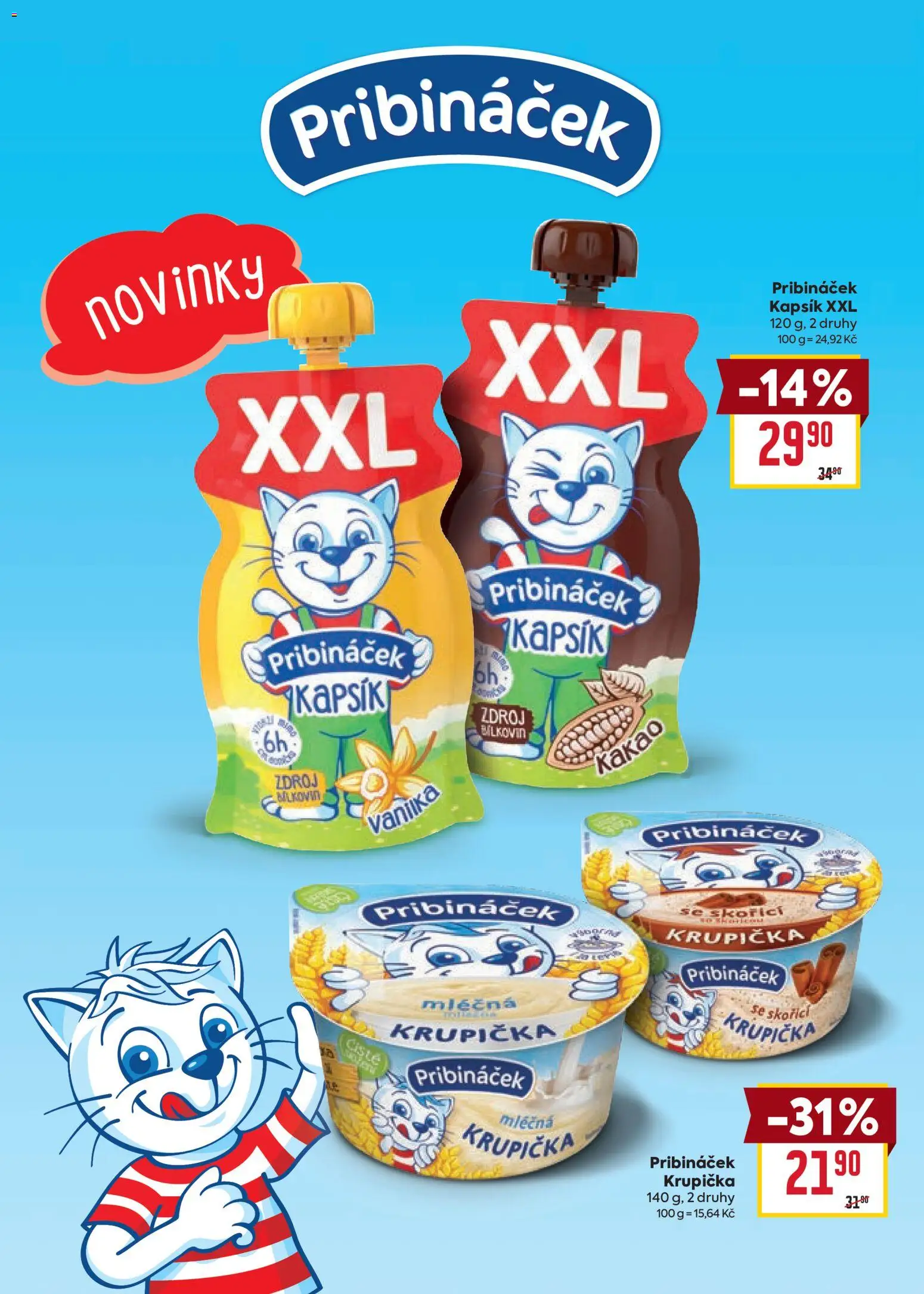 Billa Velký leták od 02.09.2026 | Strana: 37 | Produkty: Pribináček, Vanilka