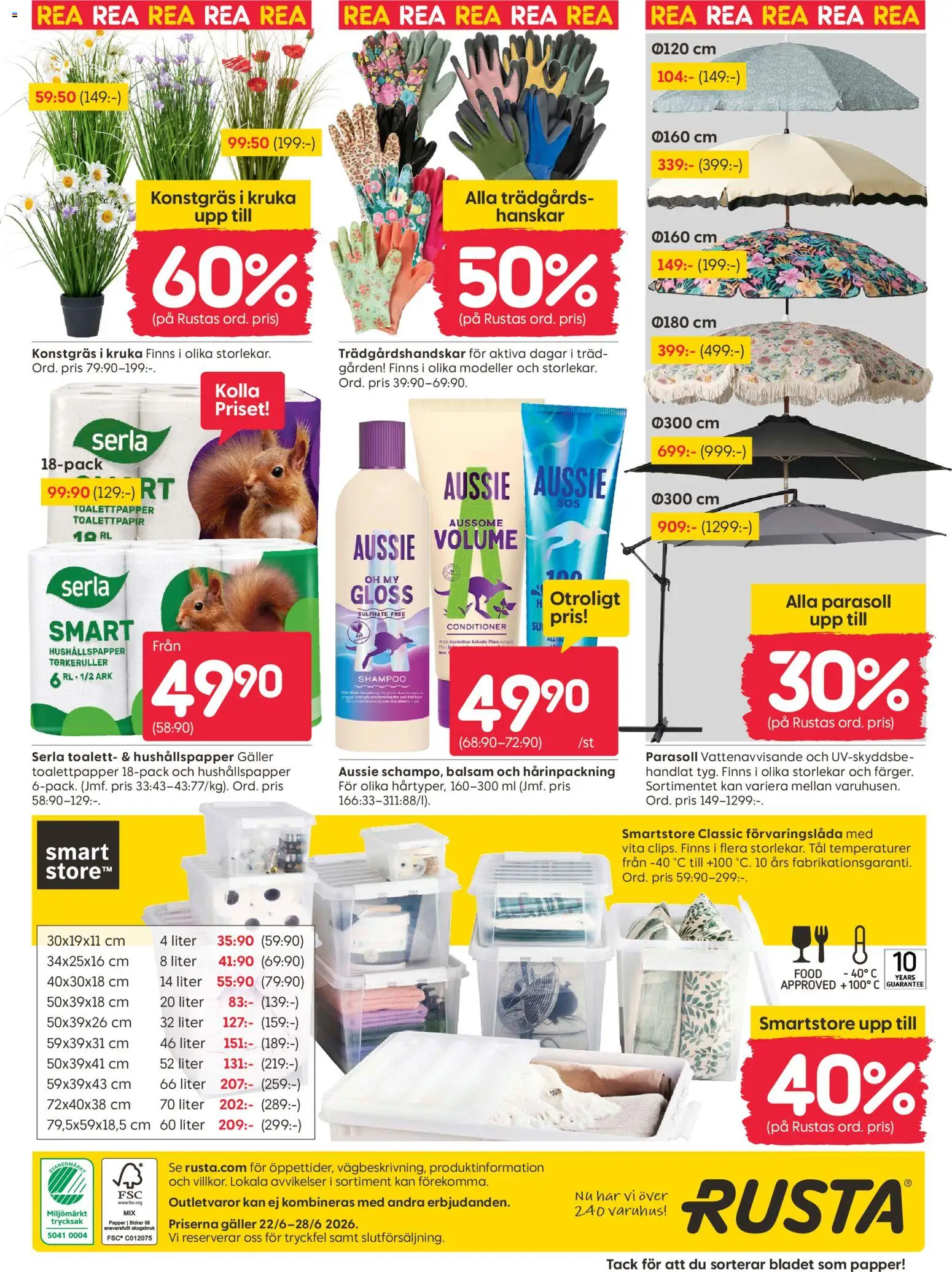 Rusta reklamblad aktuell från 22/06/2026 | Sida: 16
