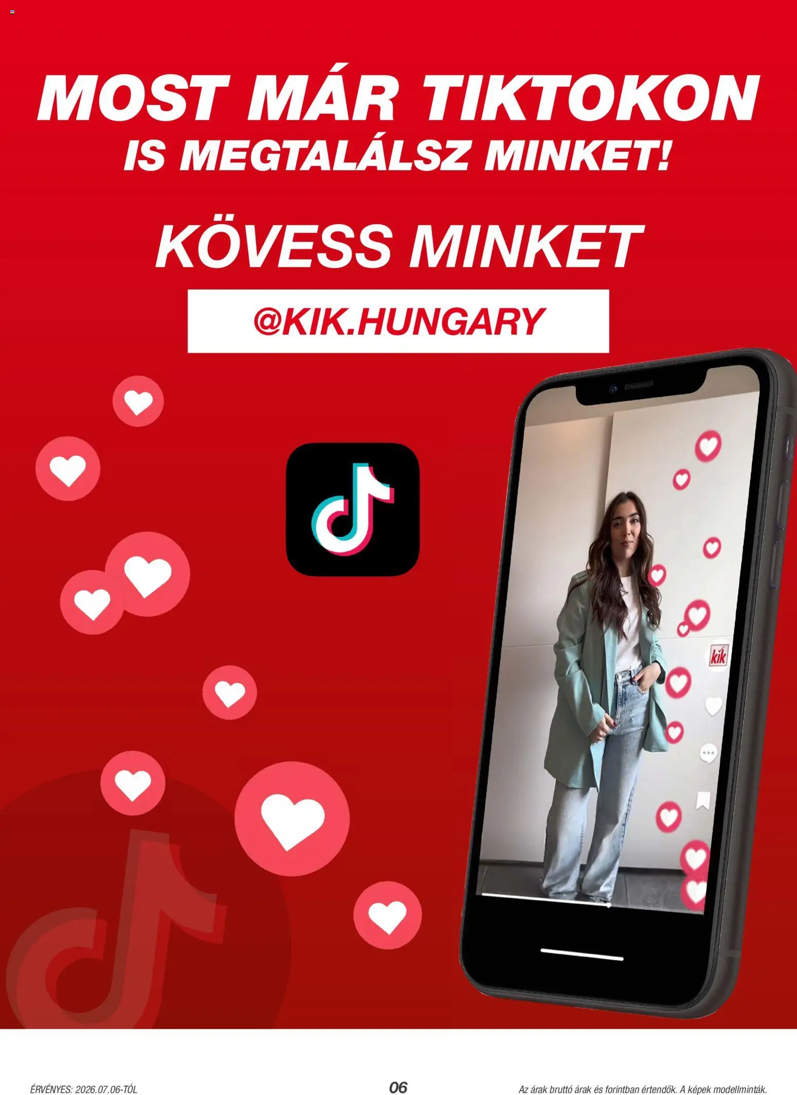 Kik akciós ujság - amely érvényes a következő dátumtól: 2026.07.06. | Oldal: 6