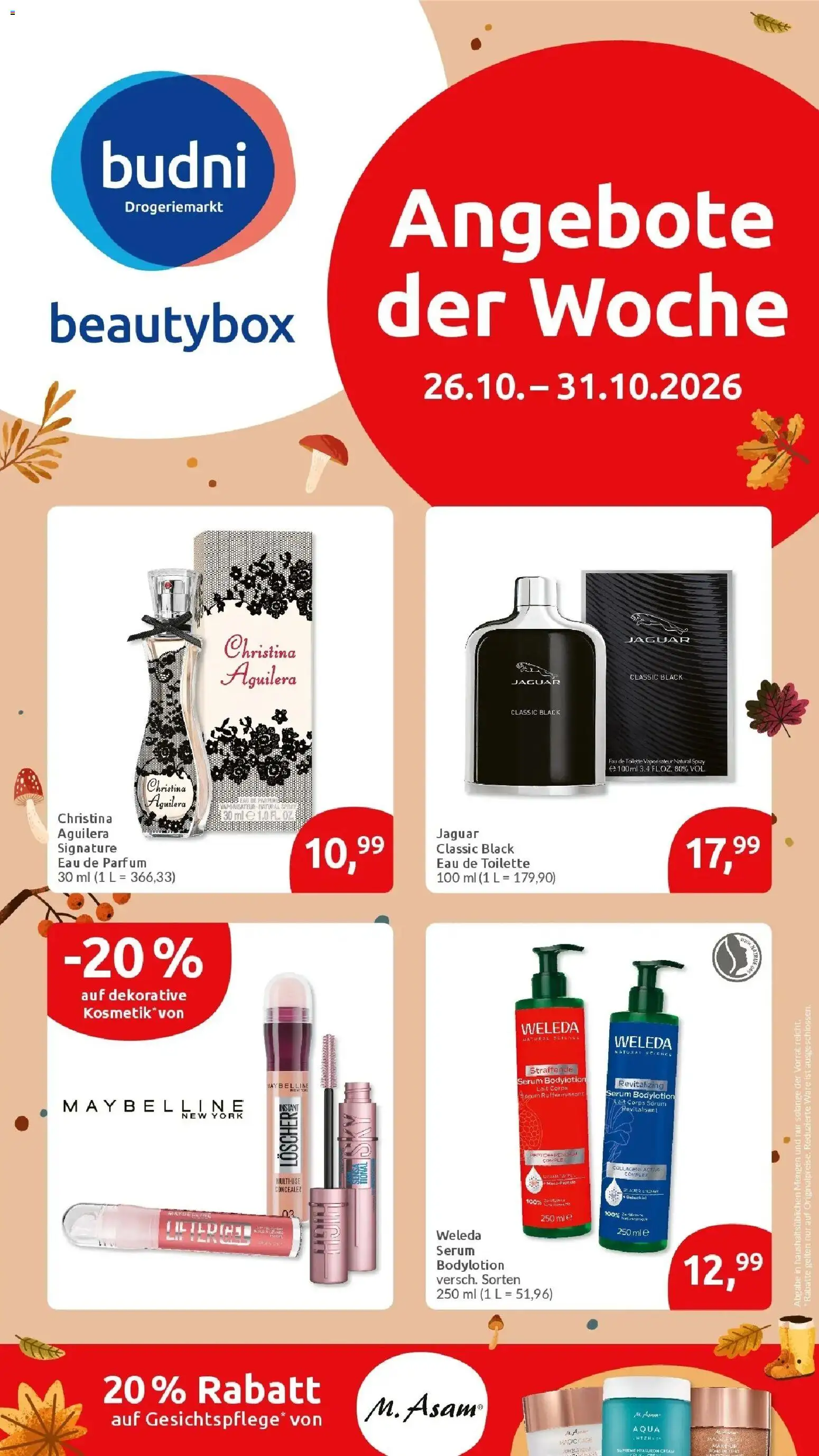 E center Prospekt Leinfelden - Echterdingen (ab 26.10.2026) zum Blättern | Seite: 58 | Produkte: Toilette, Eau de Toilette, Eau de Parfum, Serum