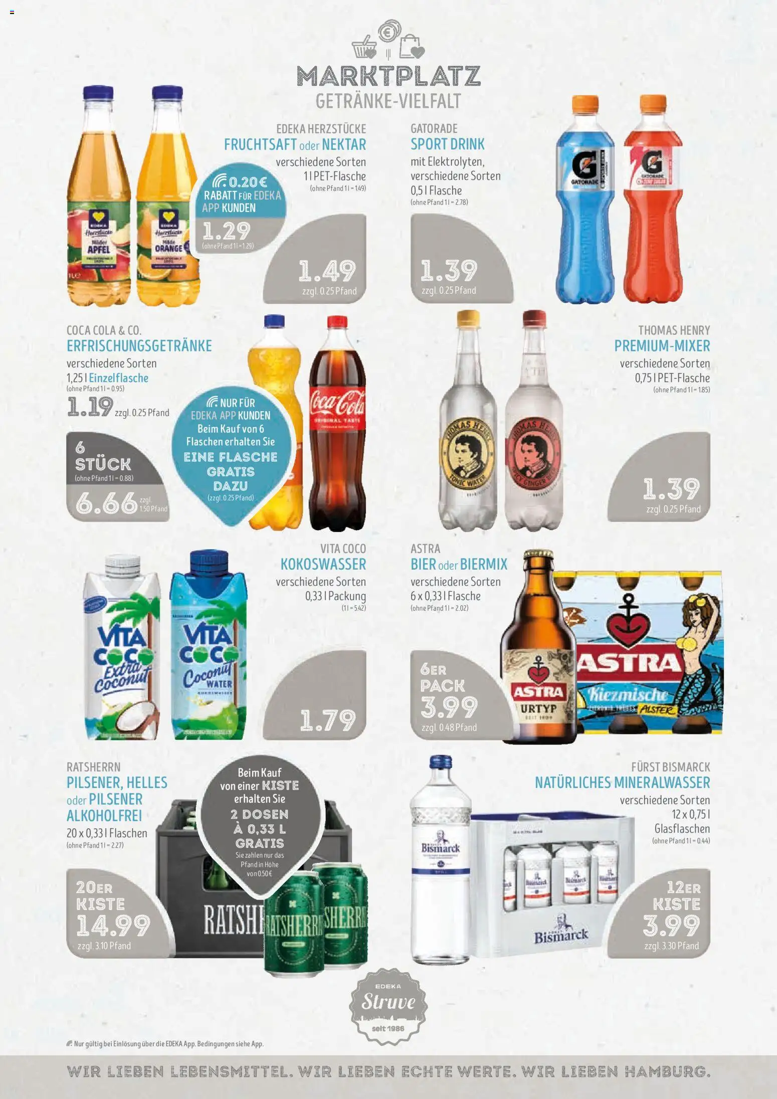 Edeka Struve Prospekt 	 – gültig ab 18.05.2026 | Seite: 12 | Produkte: Cola, Bier, Äpfel, Astra