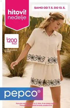 Pepco katalog - pregled Pepco kataloga - važi od 07.05.2026