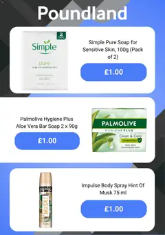 Preview of Poundland - Offers valid from 14.04.2026 | Page: 3 | Products: Perfume, Fragrance, Soap