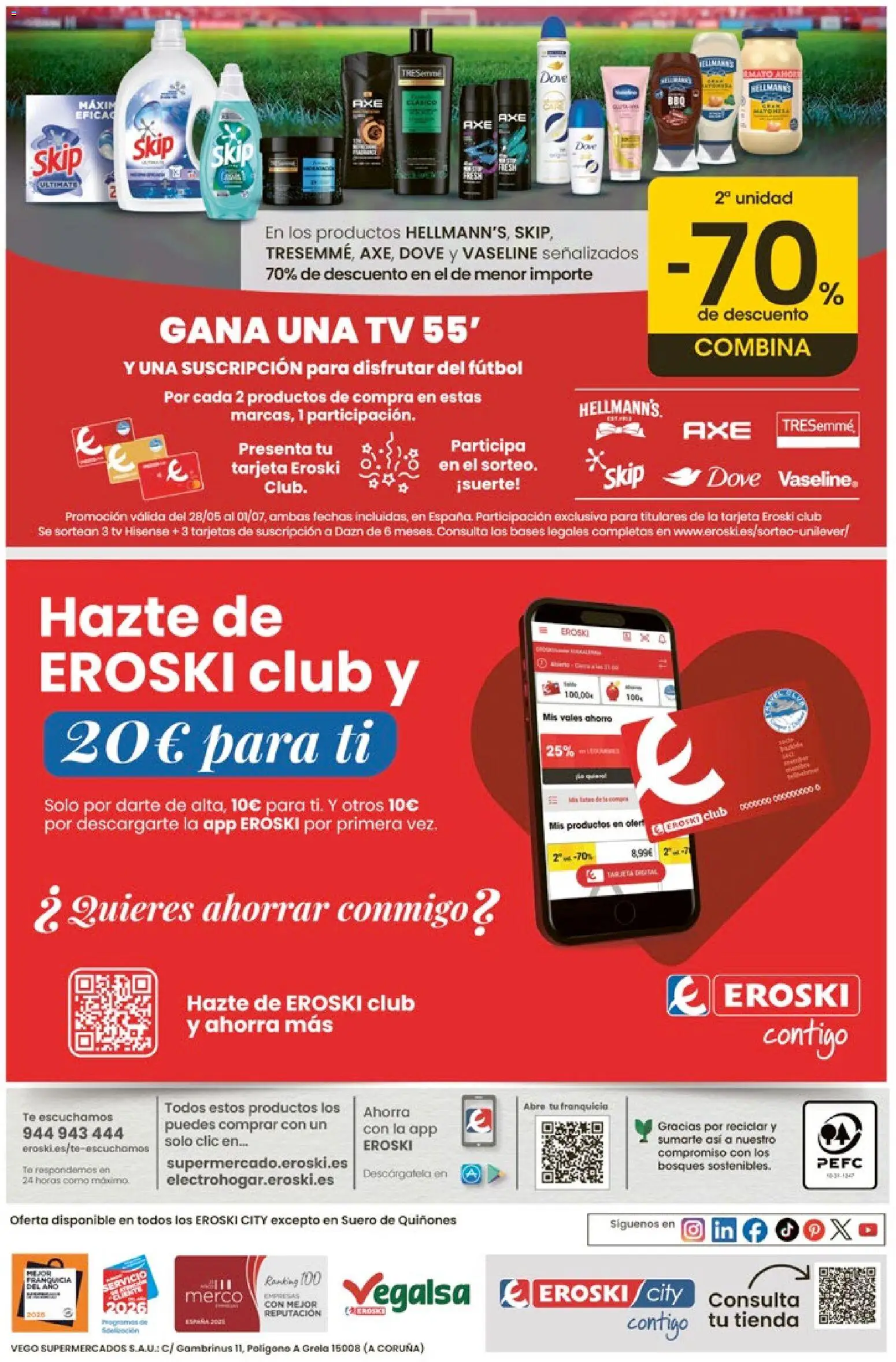 Eroski Ofertones de verano │ válido desde el 28.05.2026 | Página: 32 | Productos: Té