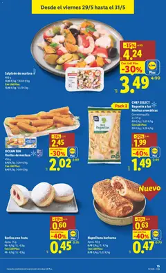 Vista previa CHEF SELECT Baguette a las hierbas aromáticas, Con mantequilla. 2 x 175 g válido desde el 18.05.2026 | Página: 21