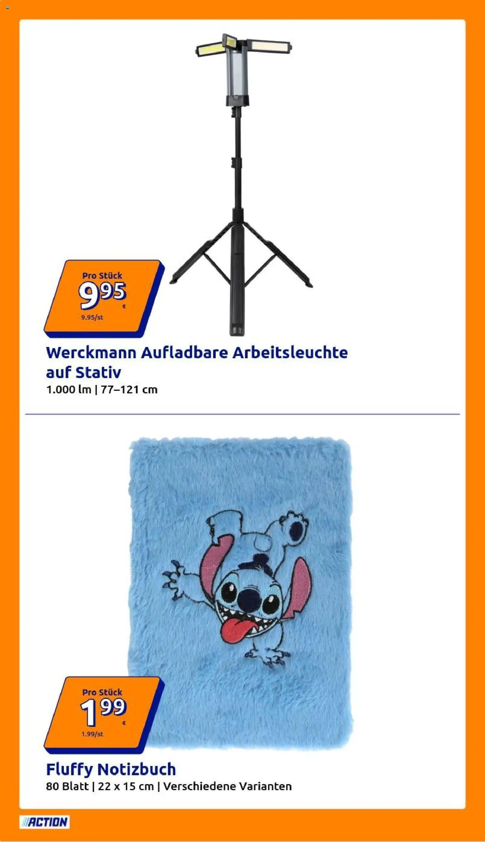 Action Prospekt – gültig ab 26.08.2026 | Seite: 14 | Produkte: Notizbuch, Stativ
