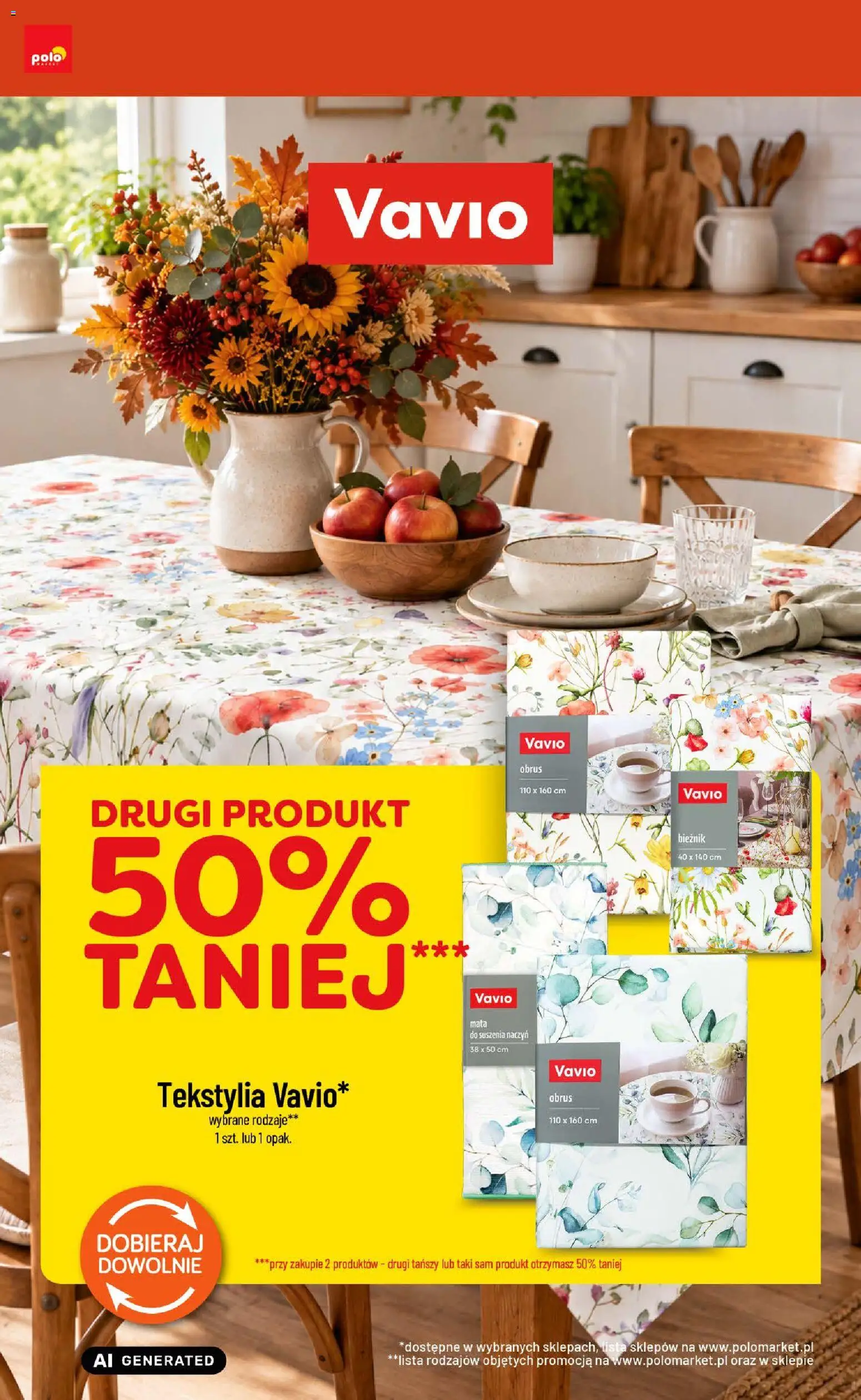 Nowa POLOmarket gazetka od jutra 28.10.2026 | Strona: 6 | Produkty: Tekstylia