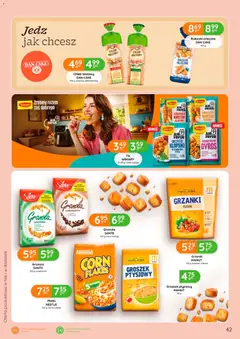 Pogląd oferty "Eurocash gazetka" - ważna od 28.05.2026 | Strona: 42 | Produkty: Kurczak, Granola, Groszek ptysiowy, Chleb