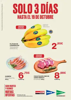 Vista previa Hipercor Solo 3 días válido desde el 16/10/2026