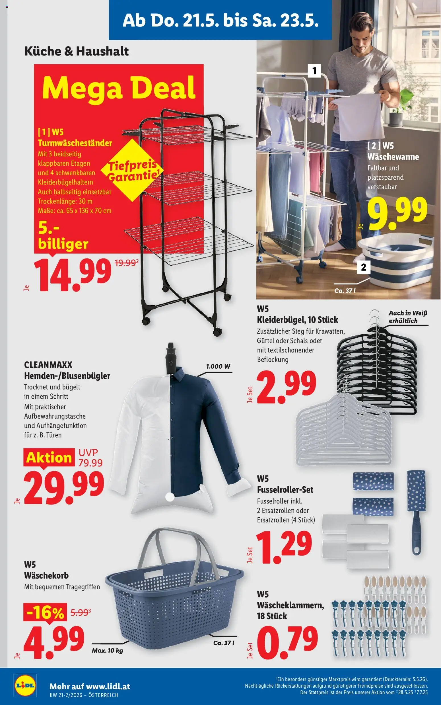 Lidl Flugblatt - Altenmarkt im Pongau, St. Johann im Pongau, Zell am See gültig ab 21.05.2026 | Seite: 24 | Produkte: Gürtel