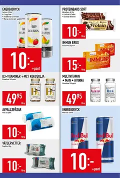 Matdax erbjudanden - Förhandsvisning av reklamblad från butik Matdax aktuell från 21/09/2026 | Sida: 20 | Produkter: Red bull, Avfallspåsar, Choklad, Mango