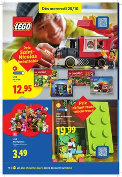 Lidl Folder semaine Folder week 43 - Voorbeeld van een folder van Lidl, geldig van 14/10/2026 | Pagina: 16 | Producten: LEGO, LEGO DUPLO, Box