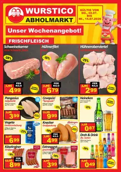 Wurstico Abholmarkt Flugblatt ab 02.07.2026 gültig
