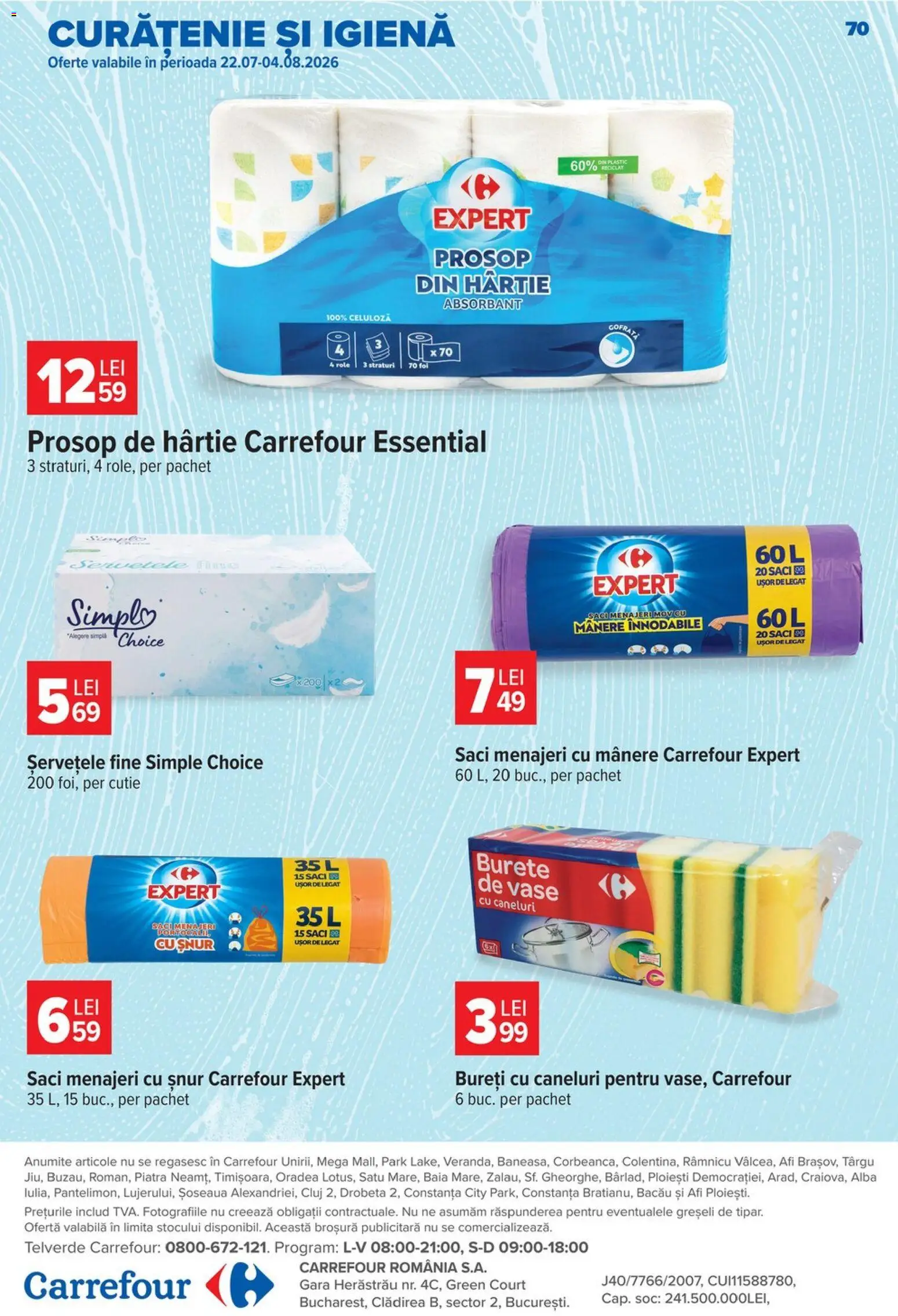 Noul catalog Carrefour – valabil de la 29.07.2026 | Pagină: 70