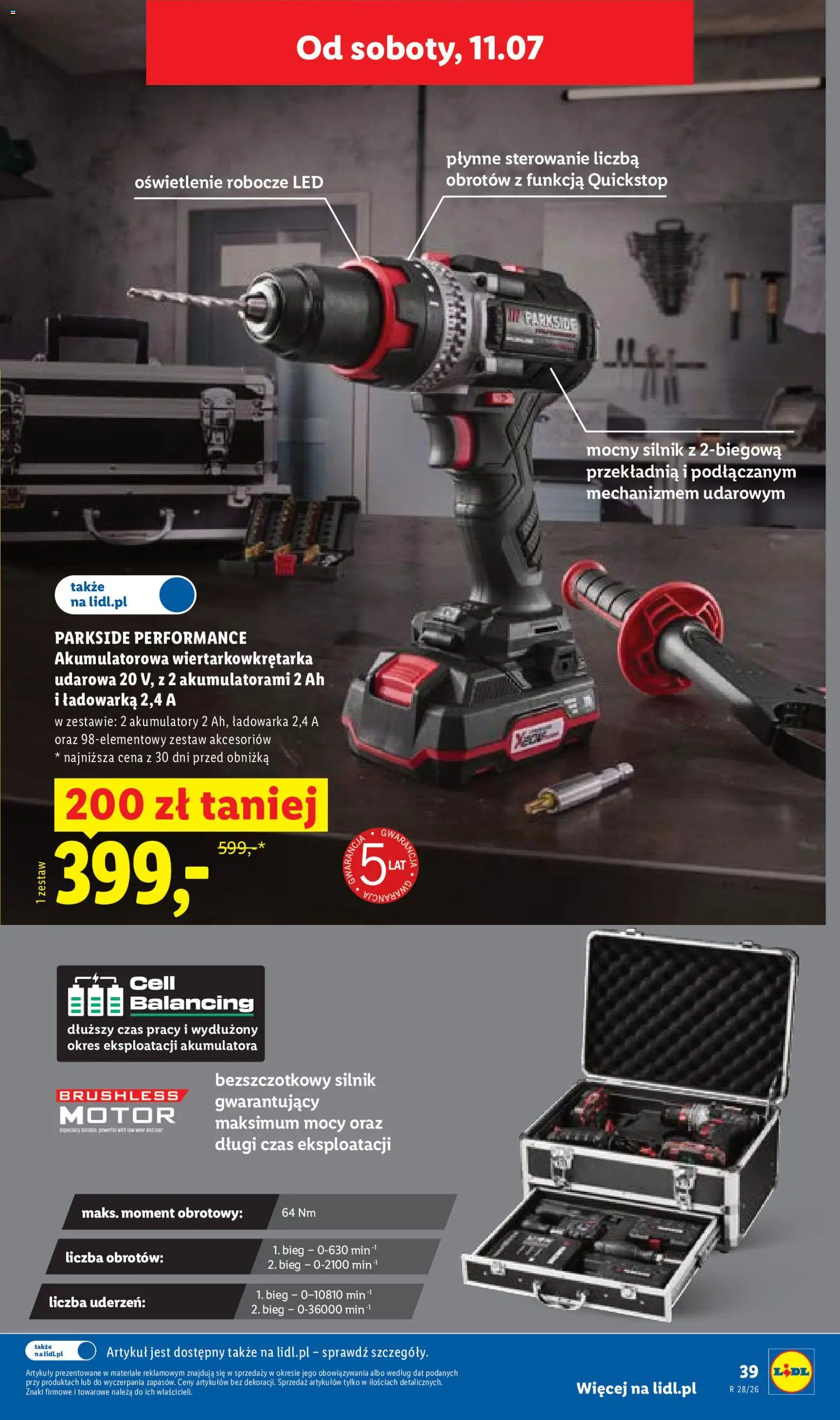 Lidl Katalog od 06.07.2026 | Strona: 49 | Produkty: Ładowarka