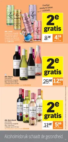 Albert Heijn Folder week / de la semaine 34 - Voorbeeld van een folder van Albert Heijn, geldig van 17/08/2026 | Pagina: 17 | Producten: Fruit, Mango, Vodka, Kan