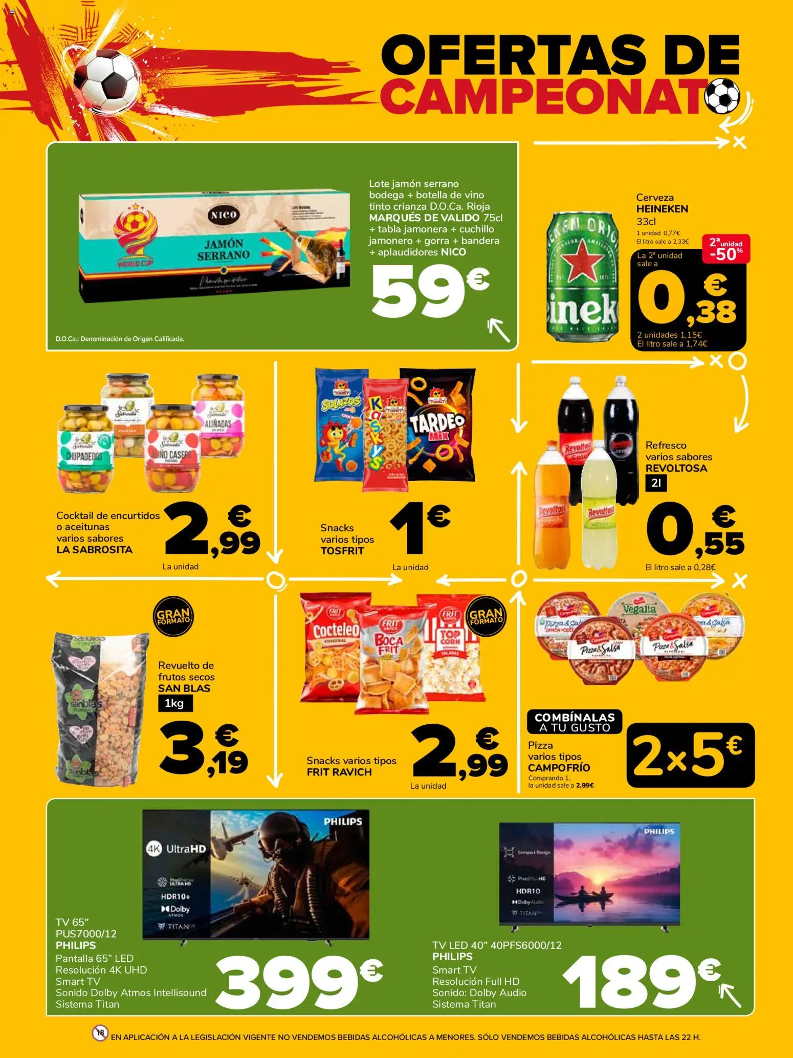 Supeco folleto │ válido desde el 04.06.2026 | Página: 4 | Productos: Jamón, Vino, Frutos secos, Audio