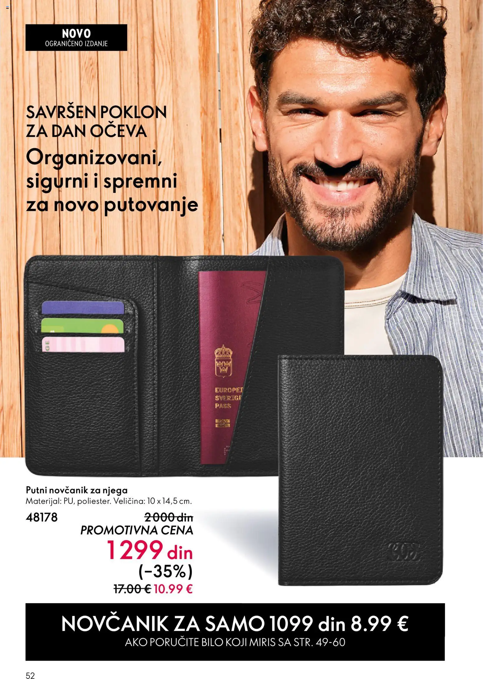 Oriflame katalog - važi od 03.06.2026 | Strana: 52 | Proizvode: Novčanik, Miris