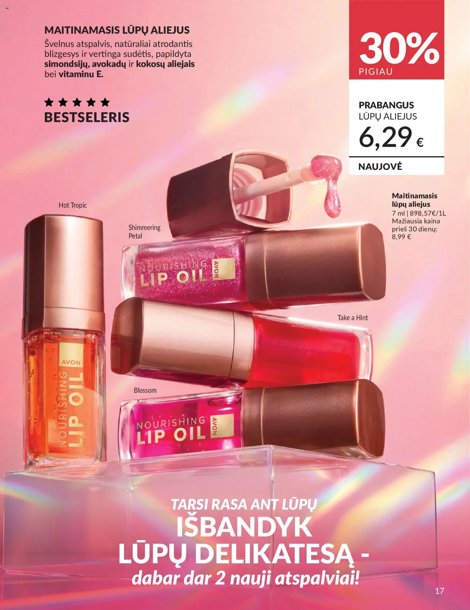 AVON akcijos nuo 01.06.2026 | Puslapis: 17