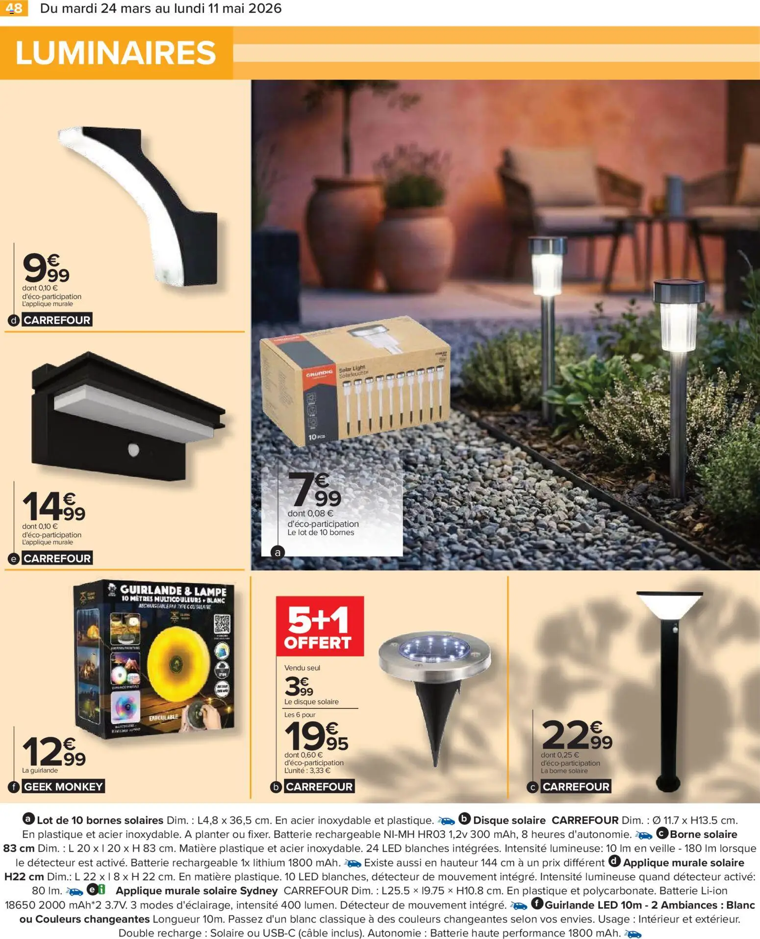 {H1} | Page: 48 | Produits: Câble, Batterie, Lampe