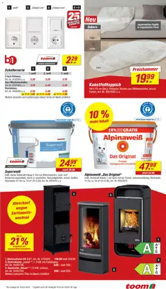 Toom Baumarkt Prospekt 	 ab 02.05.2026 gültig | Seite: 23 | Produkte: Ofen, Kaminofen