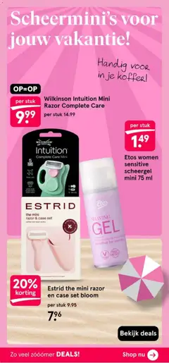 Etos folder - Voorbeeld van een folder van Etos, geldig van 29-06-2026 | Pagina: 18 | Producten: Koffer, Tape